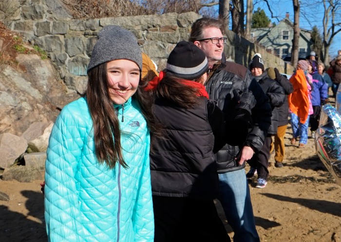 2015 Rocky Neck Plunge Emma Duckworht ©Kim Smith 2015