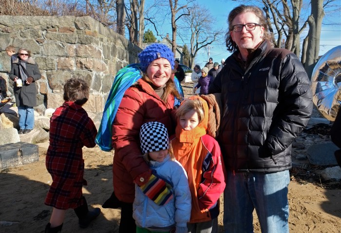 2015 Rocky Neck Plunge Michelle, Chris, Atticus, Meadow ©Kim Smith 2015