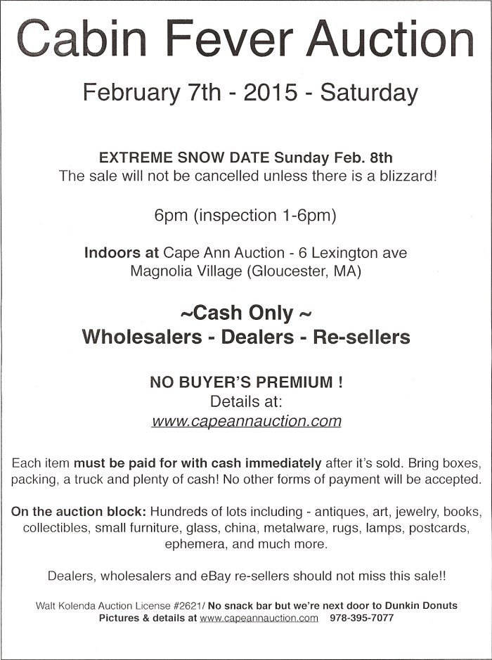 CabinFeverAuction