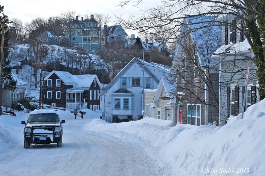 East Maint Street Blizzard 2015 Gloucester ©Kim Smith 2015