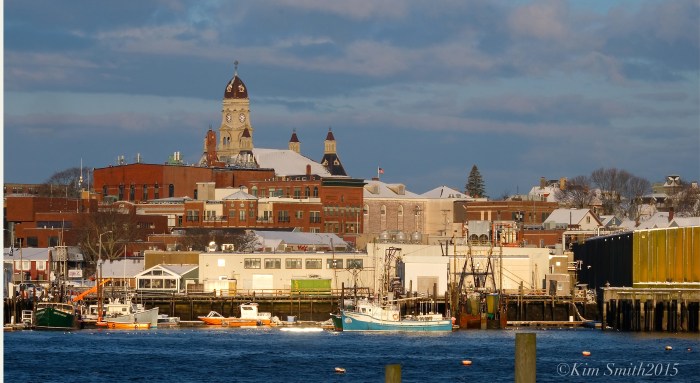 Gloucester City Hall winter snow ©Kim Smith 2015