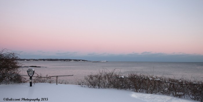 January 29, 2015 behind Hammond Castle