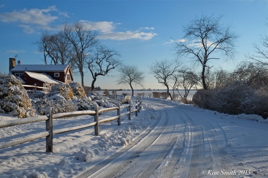 Niles Pond Snow ©Kim Smith 2015
