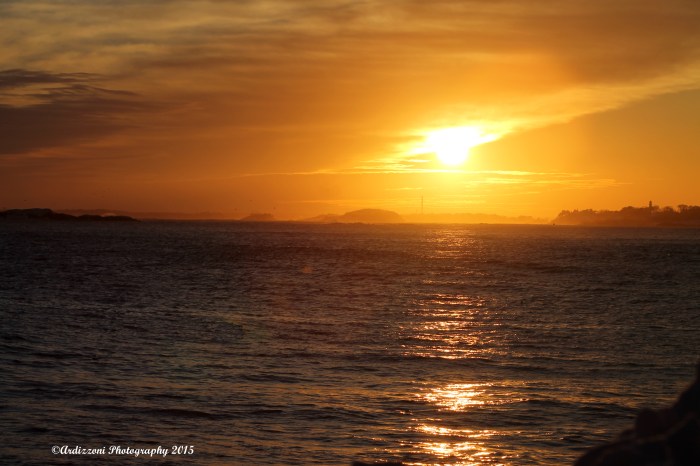 February 10, 2015 blazing sky