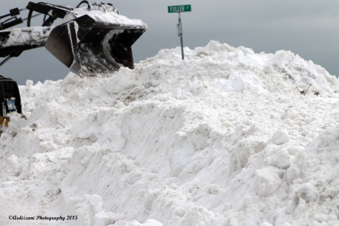 February 10, 2015 corner of Shore and Fuller