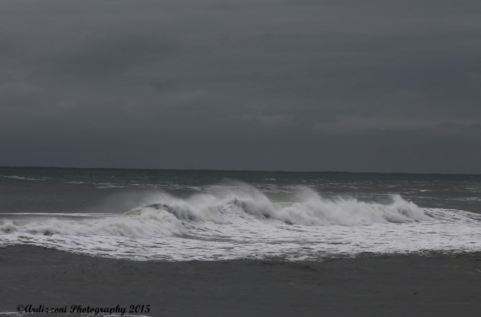 February 10, 2015 spindrifts on Shore Road