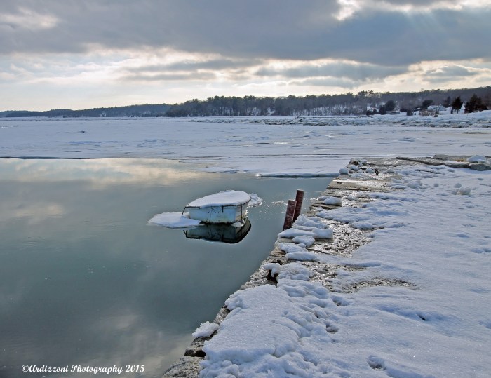 February 22, 2015 Lone row boat