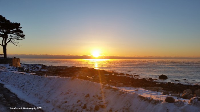 February 6, 2015 another beautiful sunrise in Gloucester MA