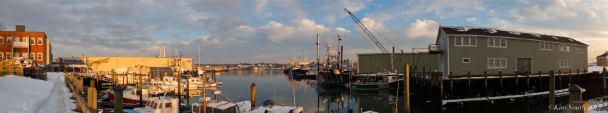 Gloucester Harbor Panorama ©Kim Smith 2015