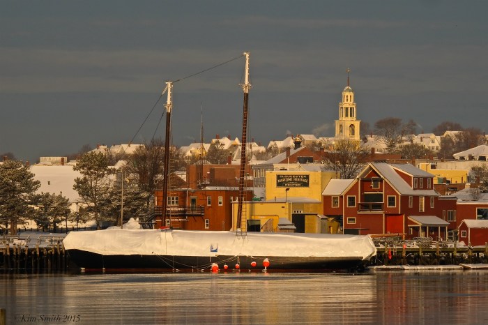 Maritime Heritage Gloucester winter snow ©Kim Smith 2015