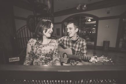 Sarah Seminski & Eric Reardon in the Grand Salon @ the Larcom Theatre