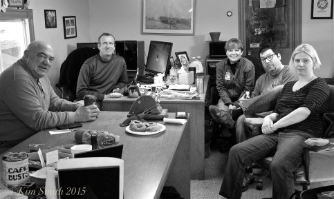 Good Morning Gloucester Podcast #128 Joey Ciaramitaro, Jim Dowd, KT Toomey, Kim Smith, Toby Pett, Donna Ardizonni ©Kim Smith 2015