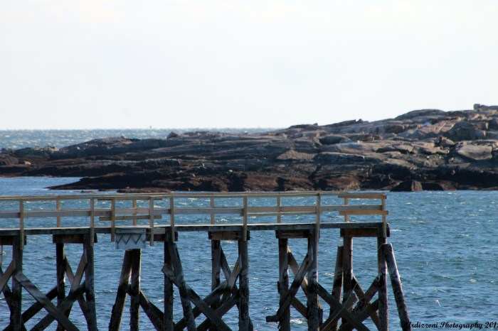 March 18, 2015 end of Magnolia Pier towards Kettle Cove Island