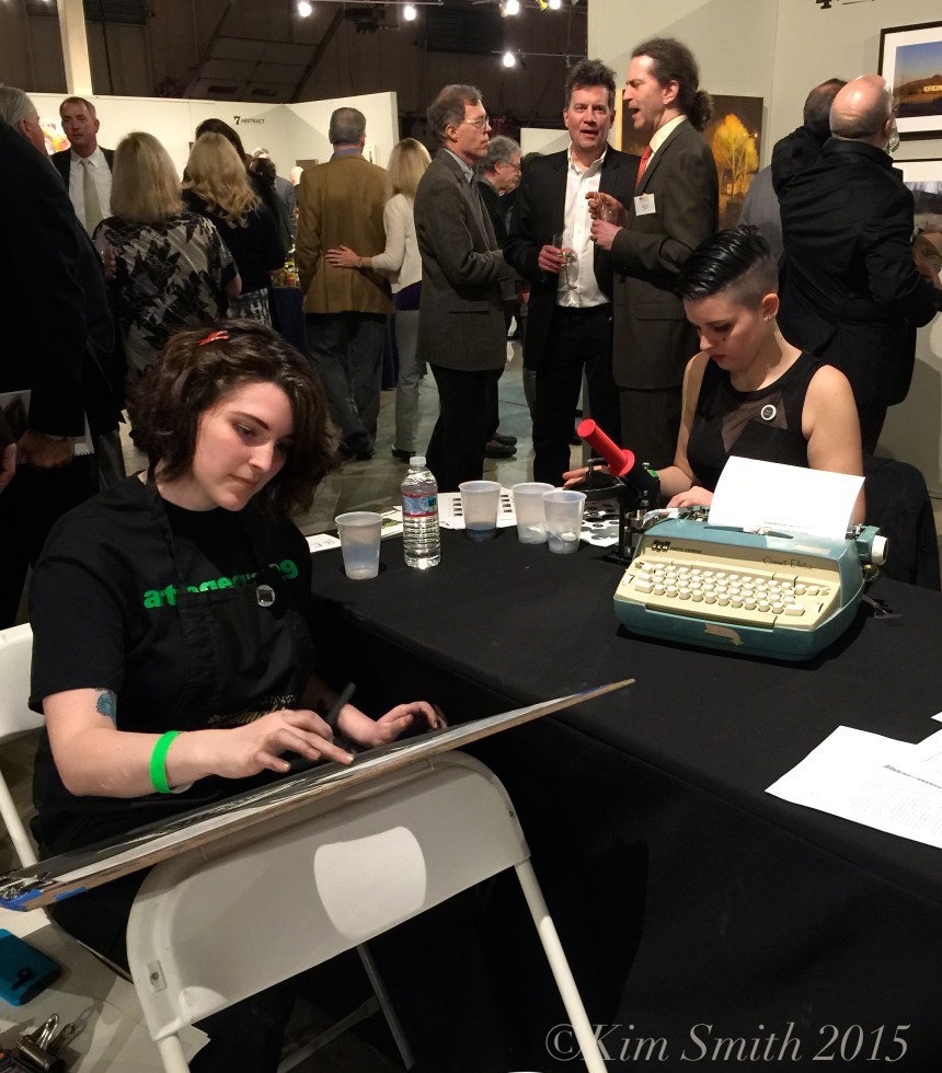 Typewriter project Montserrat College of Art ©Kim Smith 2015