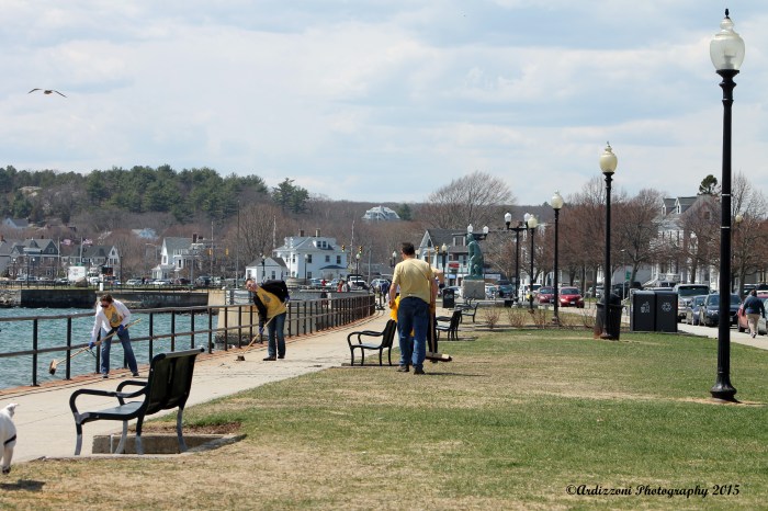April 22, 2015 Gorton's Green Team on the Blvd.