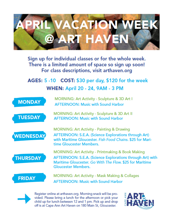 April Vacation Poster