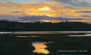 Sun Setting on the Annisquam River