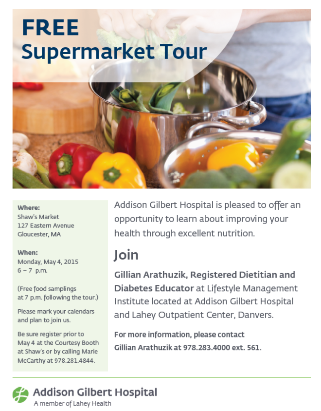 Free Supermarket Tour