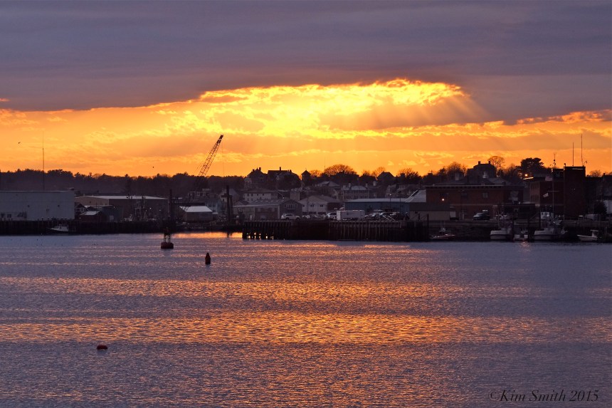 Gloucester City Skyline Sunset  -1 ©Kim Smith 2015