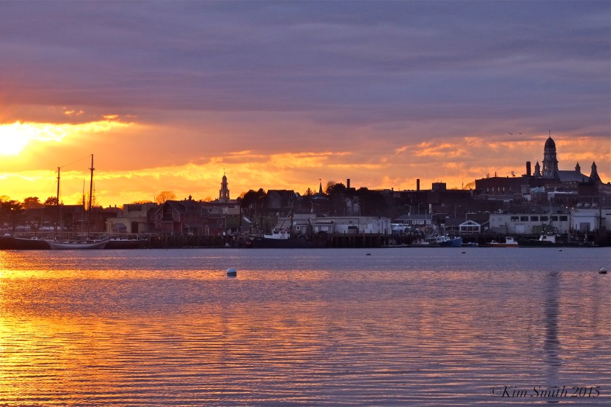 Gloucester City Skyline Sunset -3 ©Kim Smith 2015