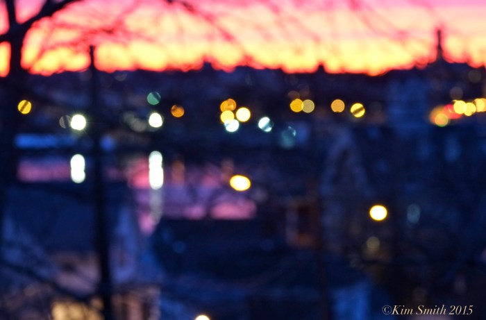 Gloucester MA City Hall Sunset -4 ©Kim Smith 2015