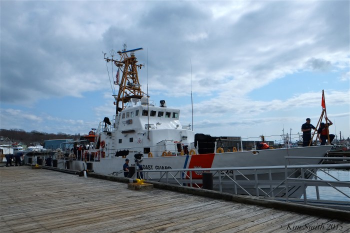 Key Largo Coast Guard Cutter Arrives Gloucester April 21, 2015 -8 ©Kim Smith 2015