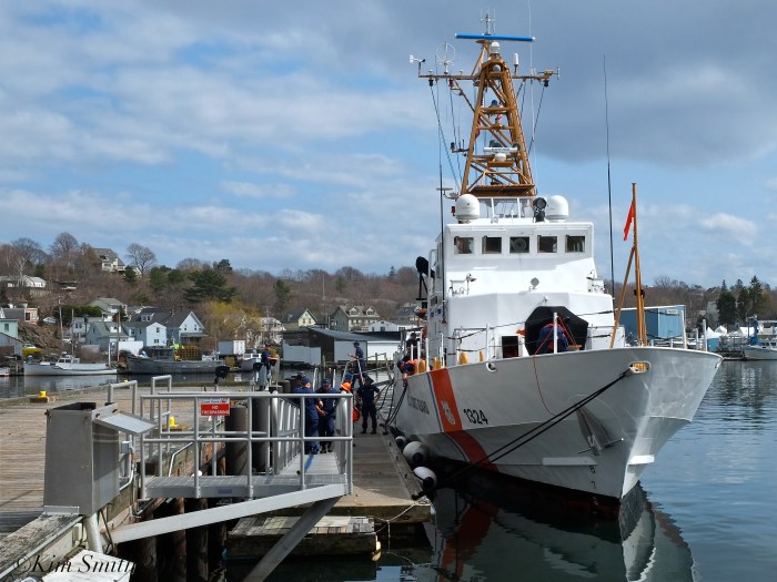 Key Largo Coast Guard Cutter Arrives Gloucester April 21, 2015 ©Kim Smith 2015 -4