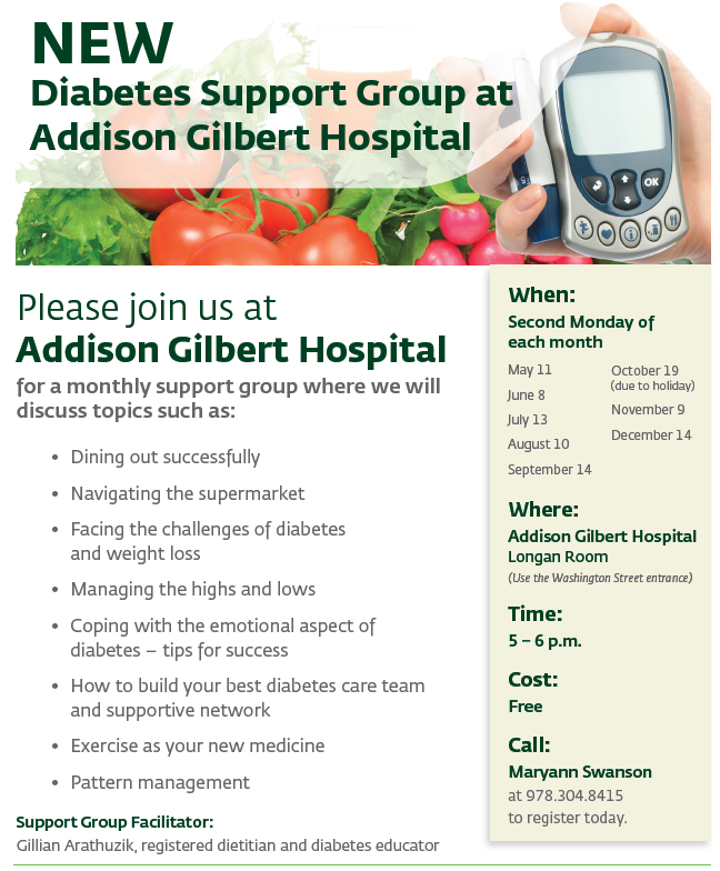 New Diabetes Support Group
