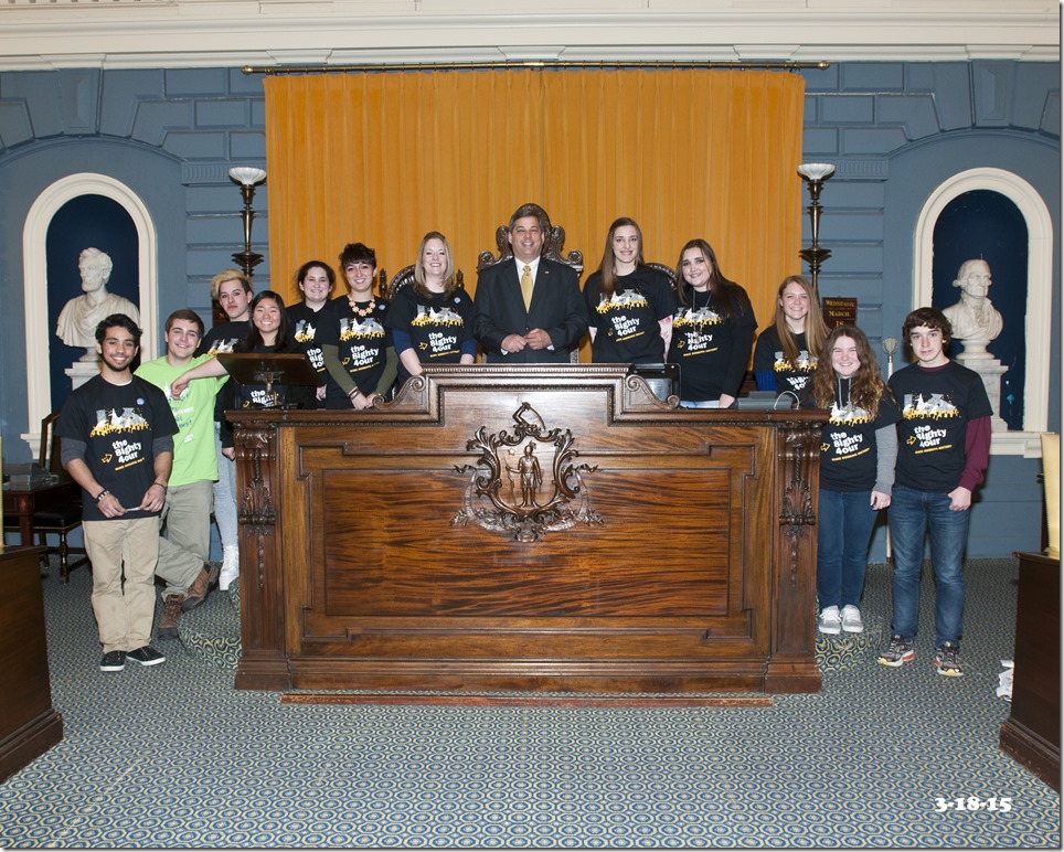 Senator Tarr and HGC Youth Council