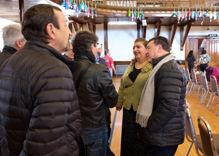 Sicilian Envoy Honors Mayor Romeo Thekan -2 ©Kim Smith 2015