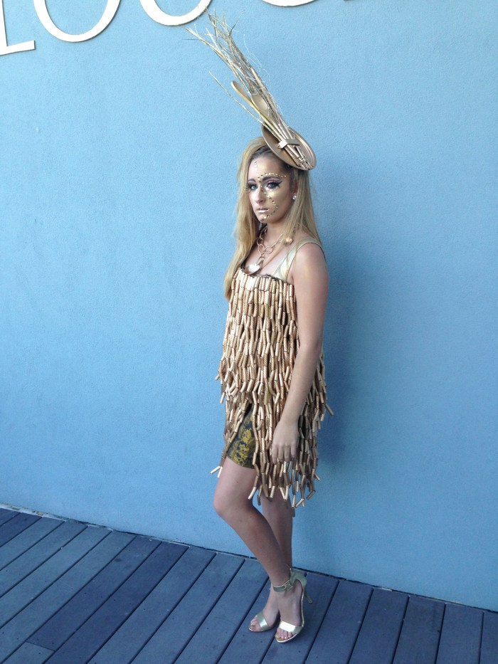 wearable art fashion show pasta dress 2013 (47)