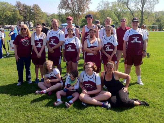 Cape Ann Fishermunn Special Olympics Track and Field Team
