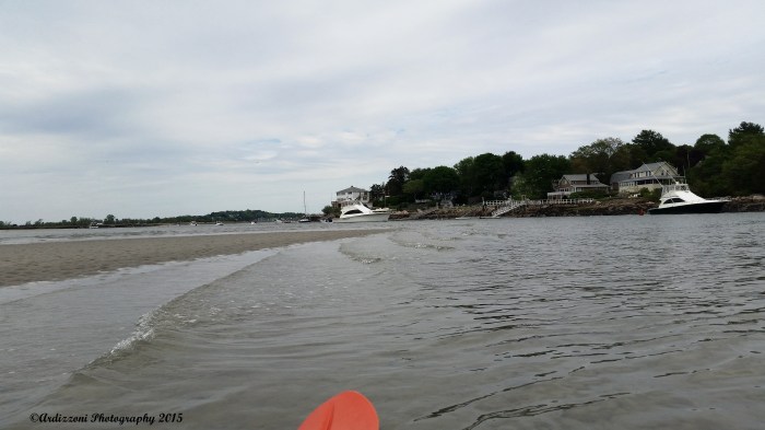 May 25, 2015 Paddling out on the Annisquam
