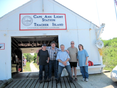 Some CAARA Members at the Thacher Islan event