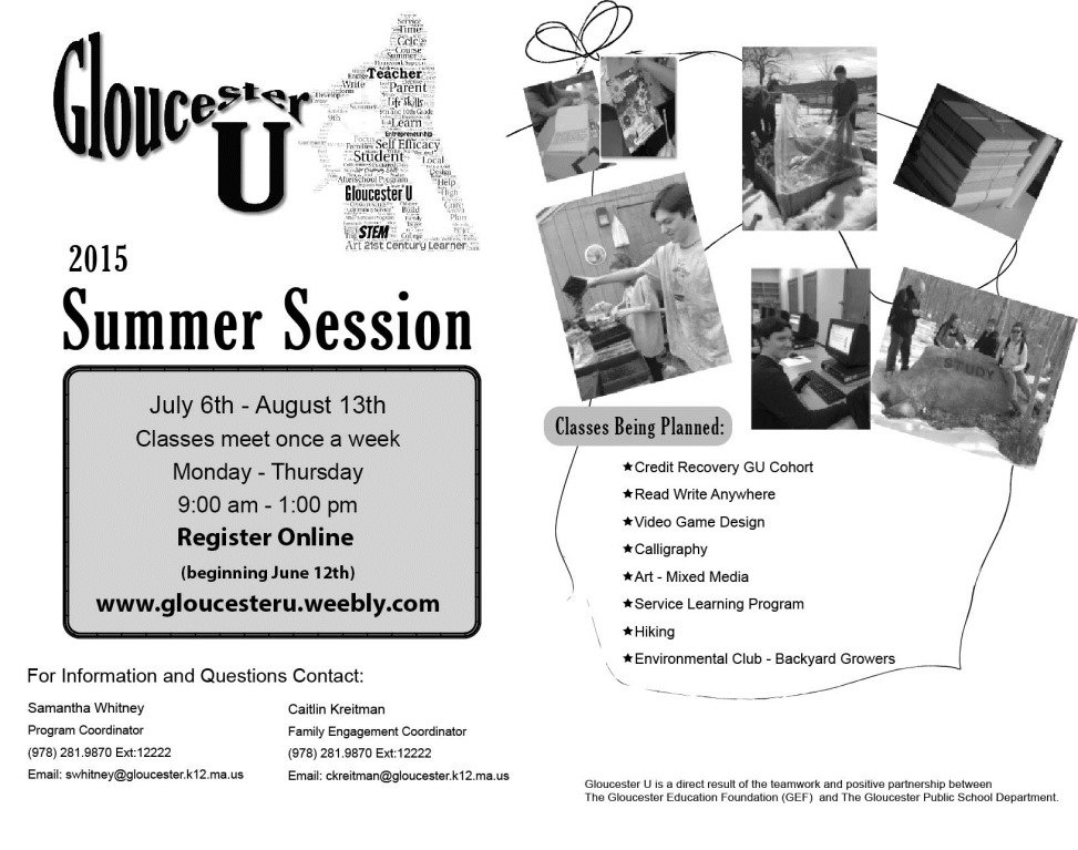 2015 summer Session Handout