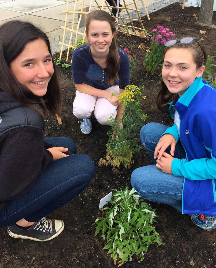 Emma, Willa Kelsey Butterfly Garden ©Kim Smith 2015