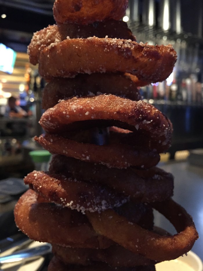 Close up of Tower of Rings
