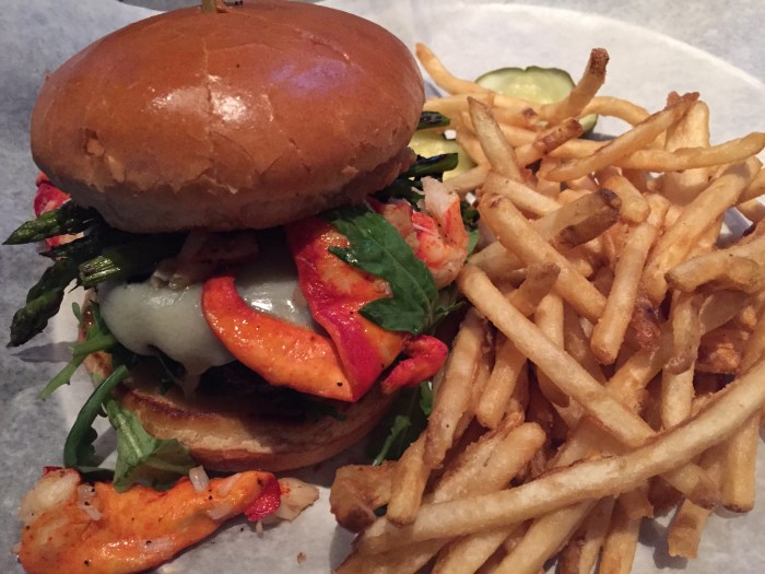 Surf and Turf Burger