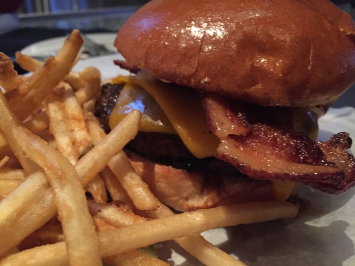 BBQ Bacon and Cheddar Burger