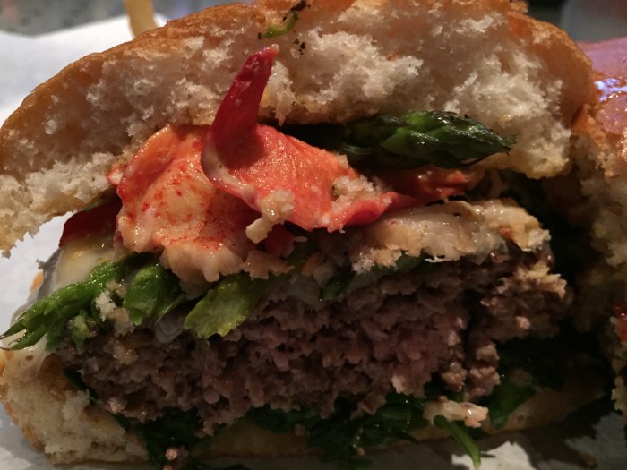Surf and Turf Burger
