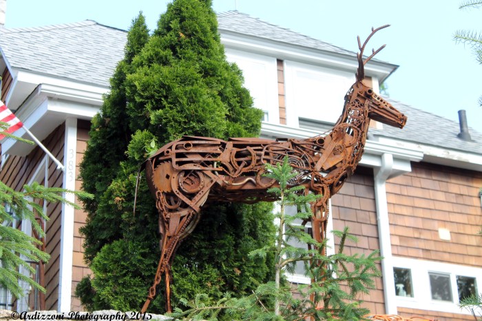 June 18, 2015 bronze deer