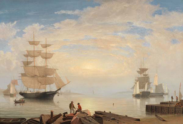 Lane-GloucesterHarborSunrise1851