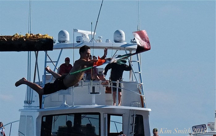 Lenny Taormina Friday Greasy Pole Champion -2 ©Kim Smith 2015