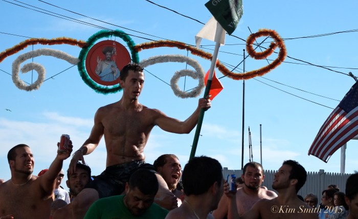 Lenny Taormina Friday Greasy Pole Champion ©Kim Smith 2015