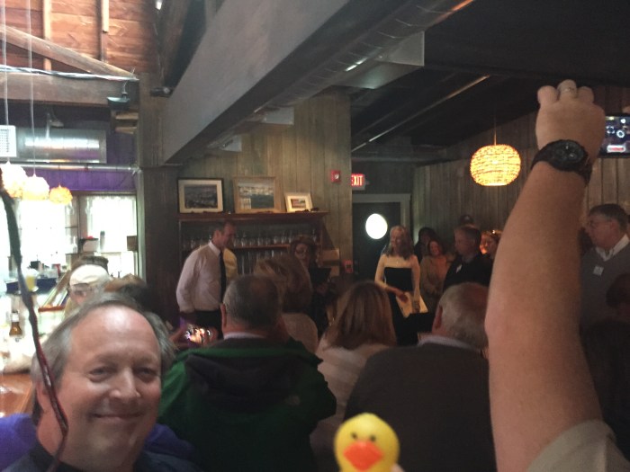 Joey goes for the heart felt thanks, Lowell is not paying attention!