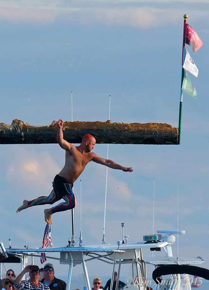 Ross Carlson Greasy Pole Gloucester ©Kim Smith 2015