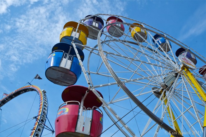 Saint Peter's Fiesta Gloucester 2015 Ferris Wheel ©Kim Smith 2015