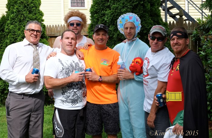 The 80s Greasy pole Champions Sunday Greasy Pole Rally ©Kim Smith 2015