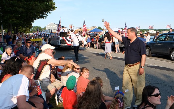 Gloucester Horribles Parade Senator Bruce Tarr ©Kim Smith 2015
