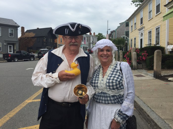 There was a big announcement by the Continental Congress at 10 AM in Rockport Dock Square! Did anyone catch what that was about?